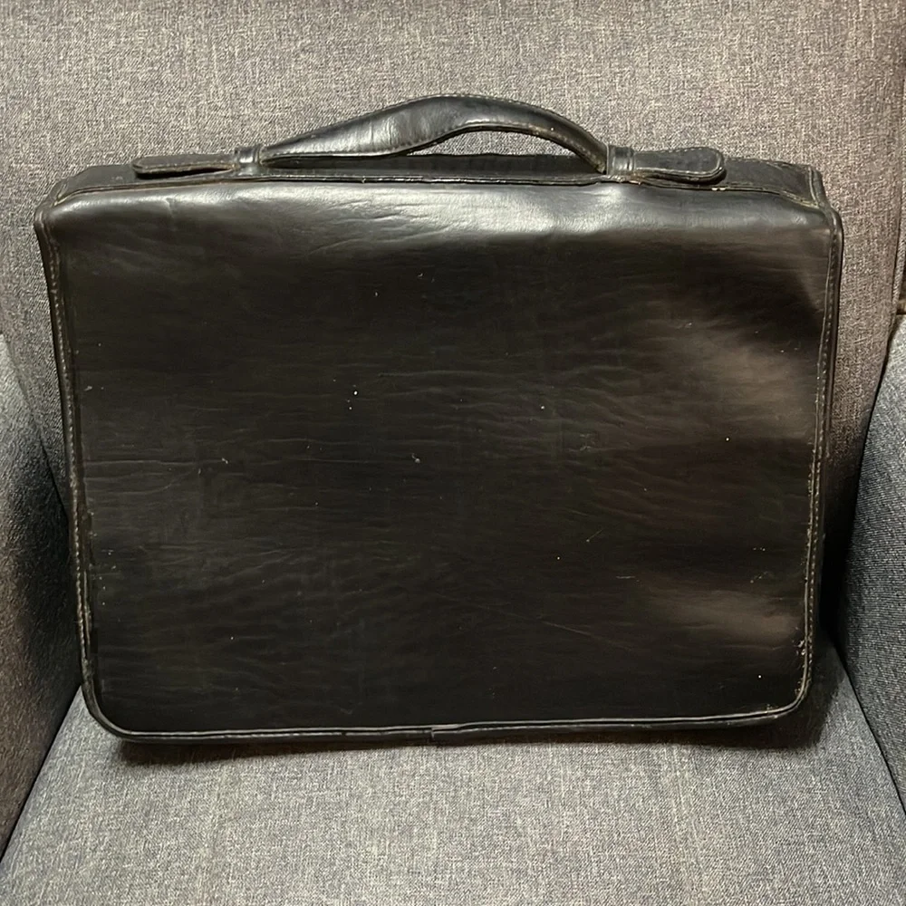 Elka Vintage Woven Briefcase